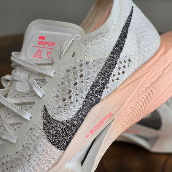Nike ZoomX VaporFly Next% 3 Running Shoes Guava Ice Crimson DV4130-103 Women's 7 - Picture 11 of 15